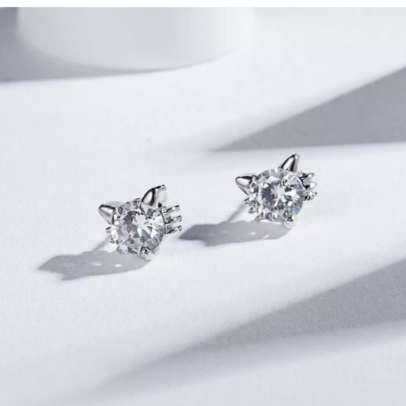 Tops - Cute Kitty Cat Earrings 3 PAIRS LEFT